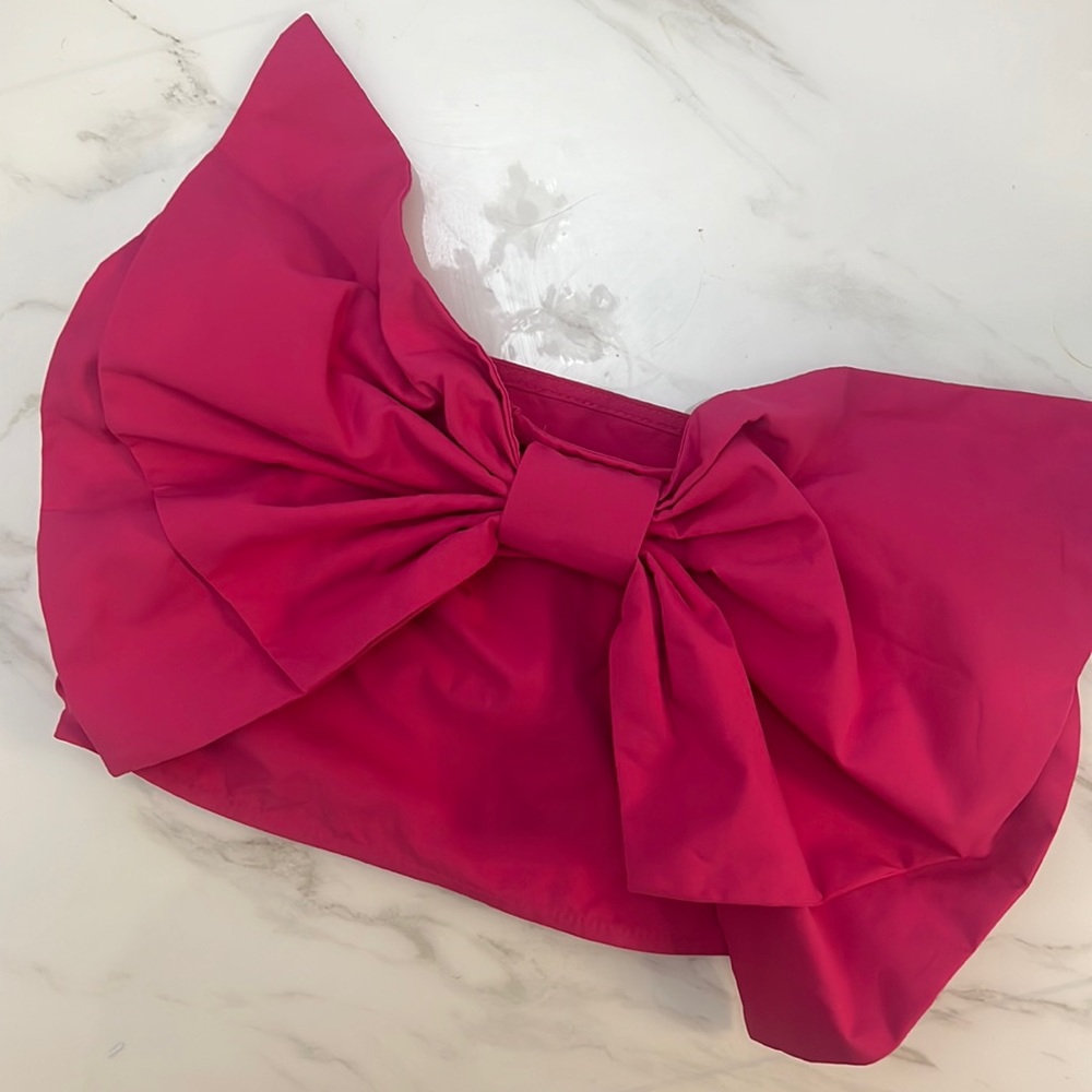 PINK BOW TOP